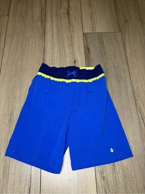 O’Rageous Boys XS 6/7 Blue Board Shorts Swim Trunks ColorBlock NWT